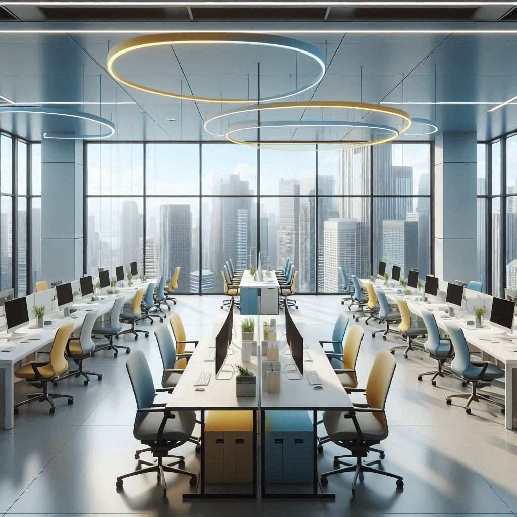 技术支持组检查设备批量更换相关的写字楼办公多部门联合办公时应关注哪些迹象